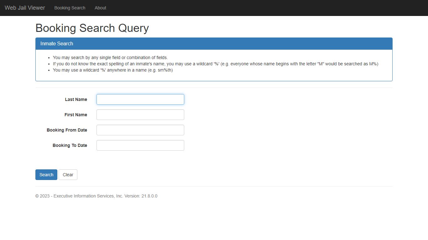 SelectListItems - Web Jail Viewer